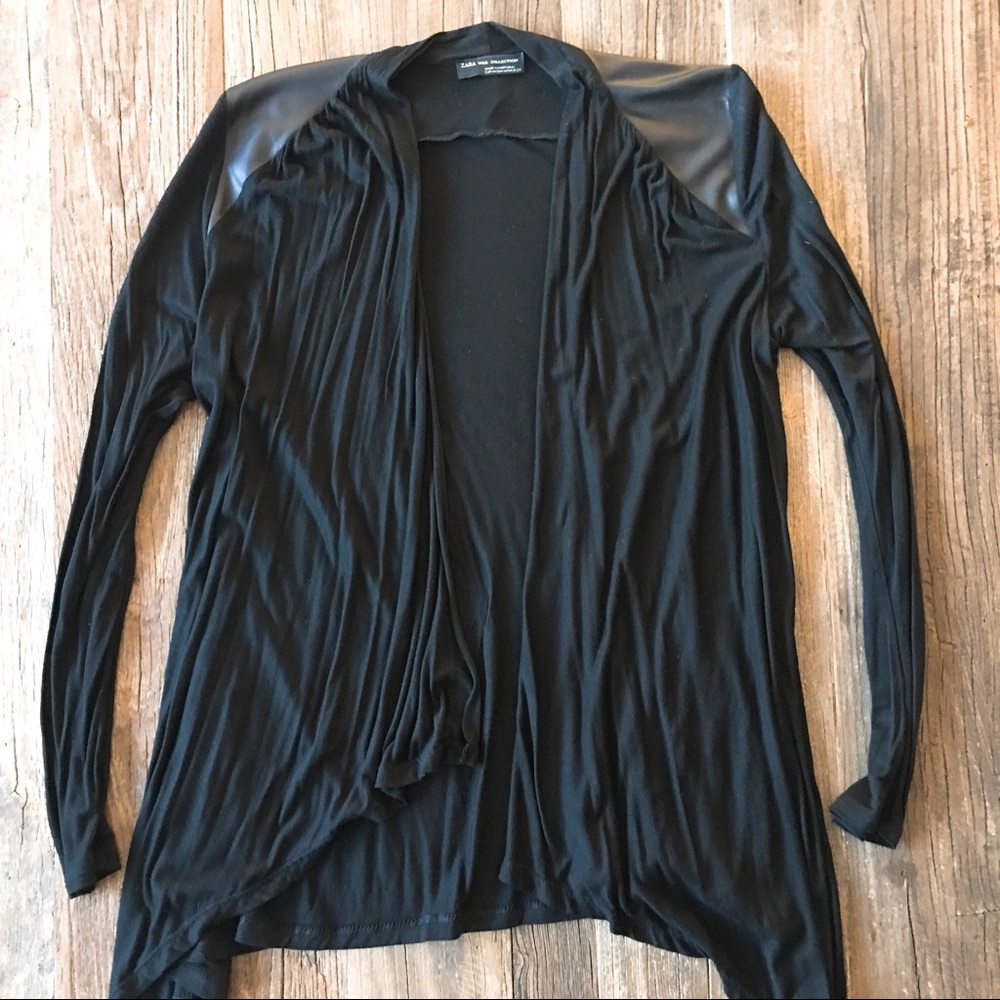 nwot//zara • open drape cardigan